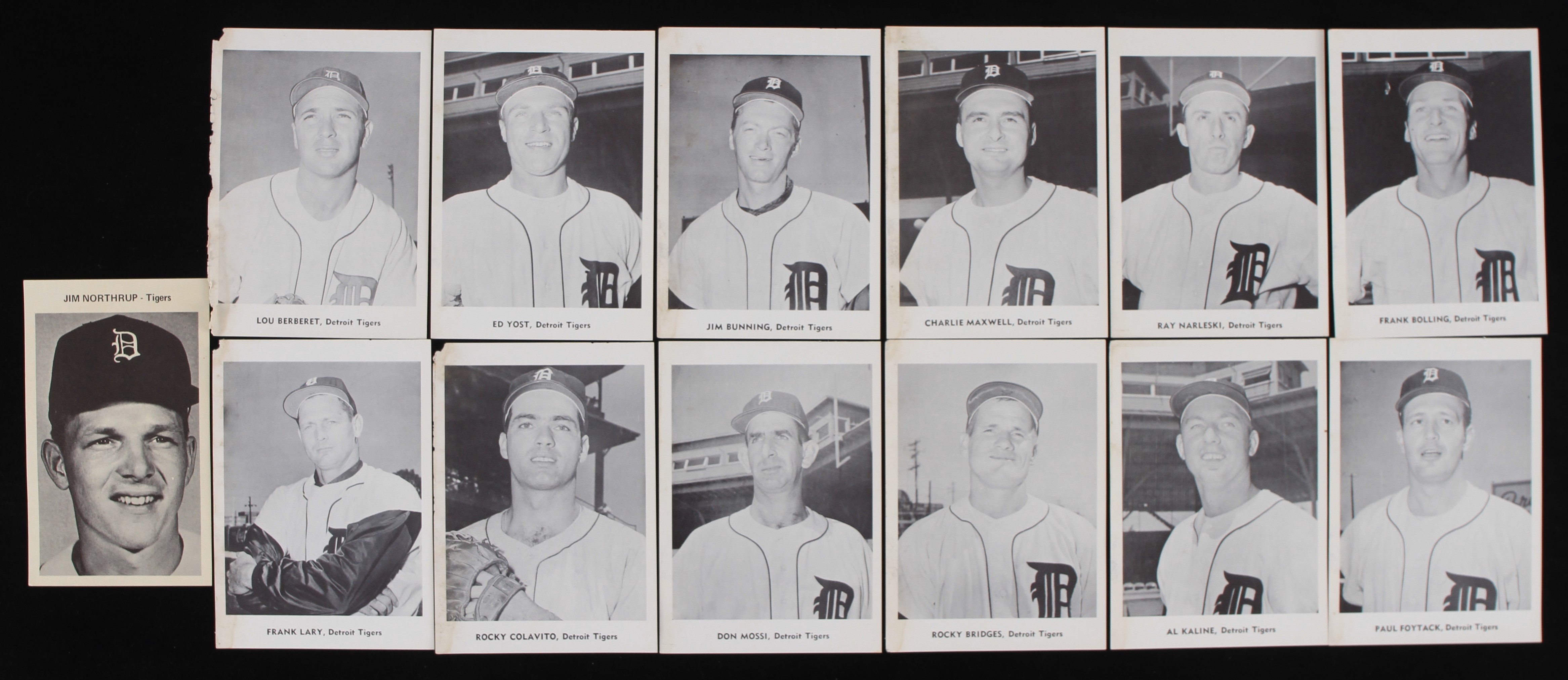 Lot Detail - 1960's Detroit Tigers 5