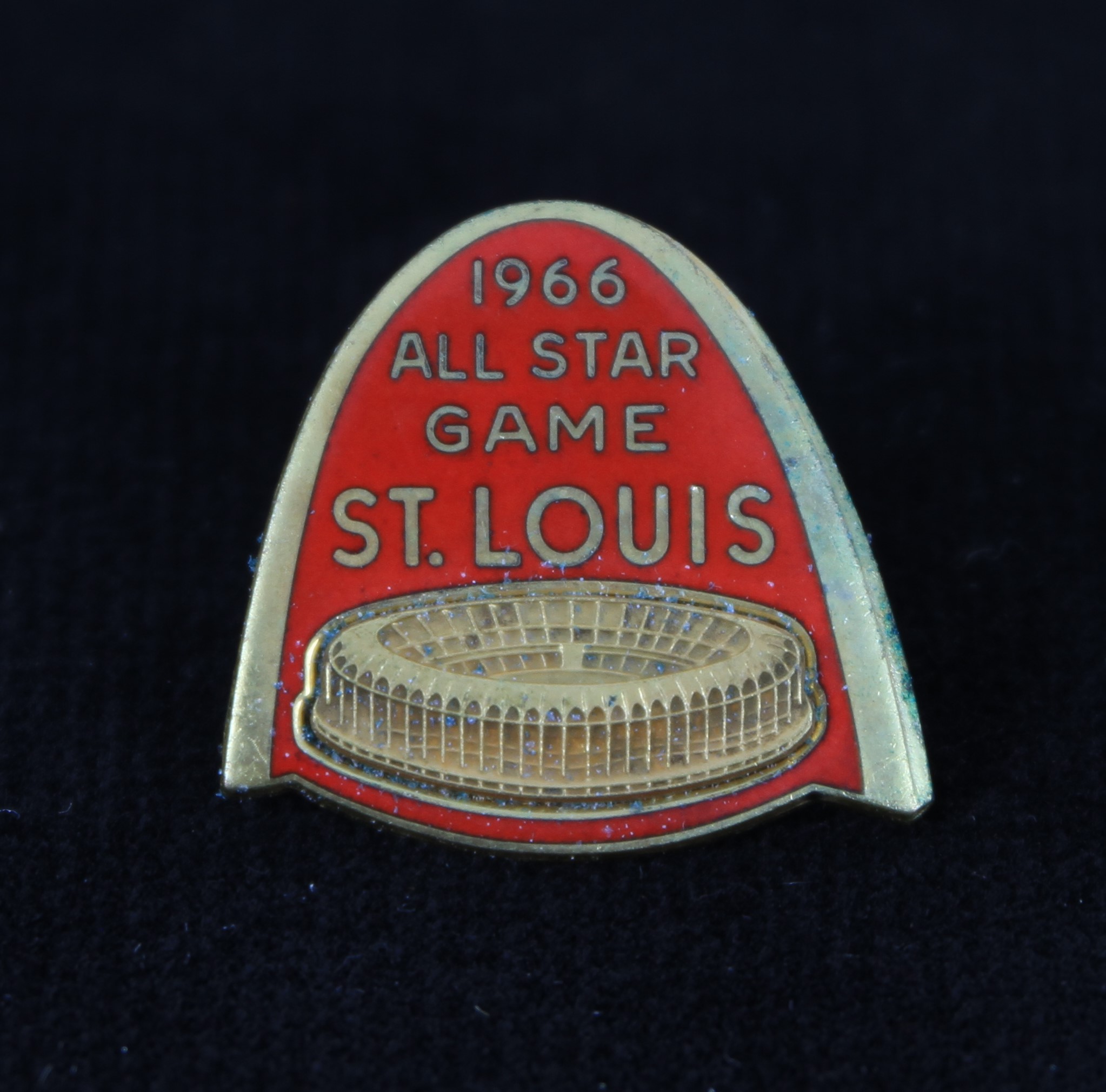 Lot Detail - 1966 MLB All Star Game St. Louis Cardinals Busch Stadium 1 ...