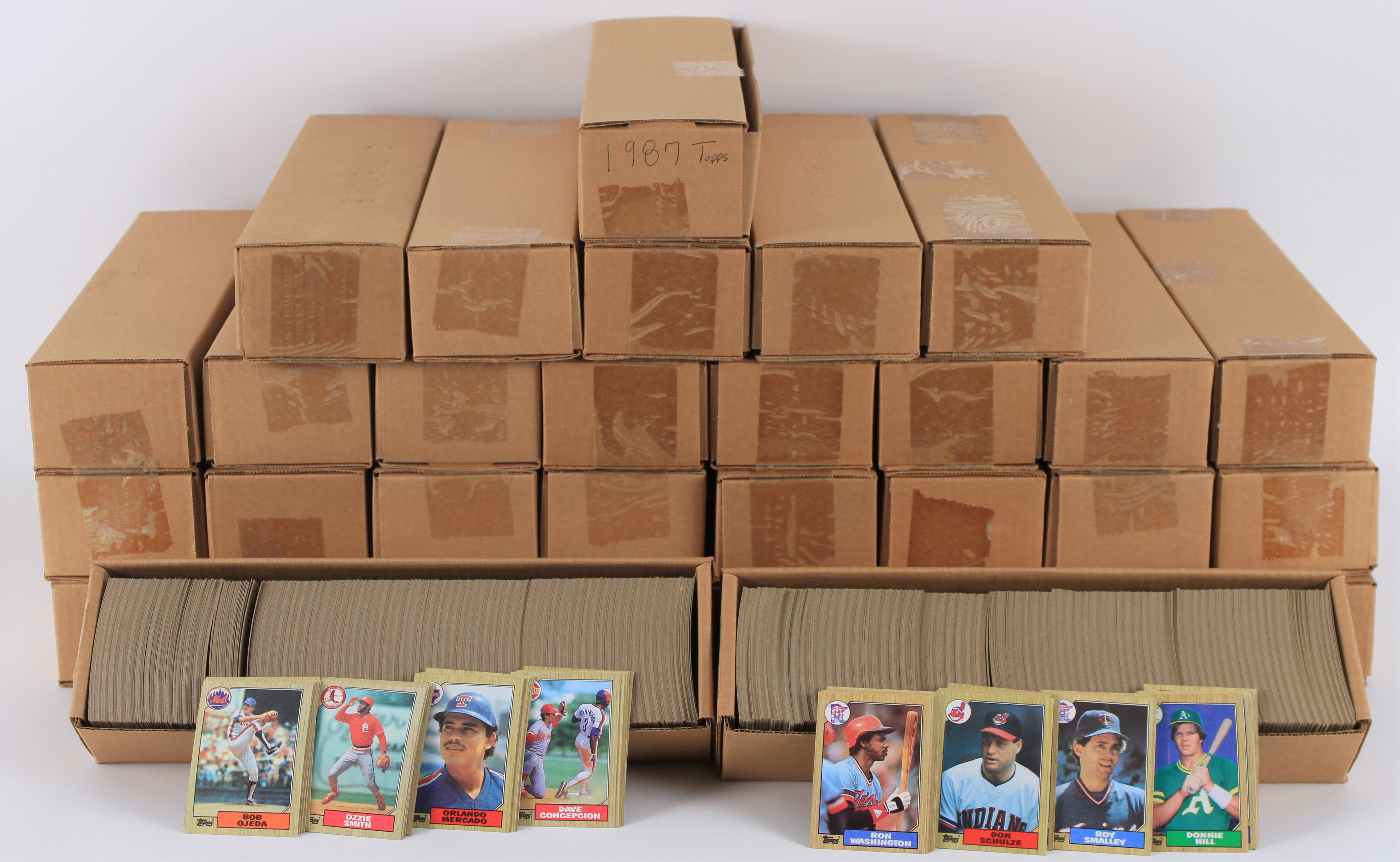 Lot Detail 1987 Topps Baseball Trading Cards Factory Sealed Complete