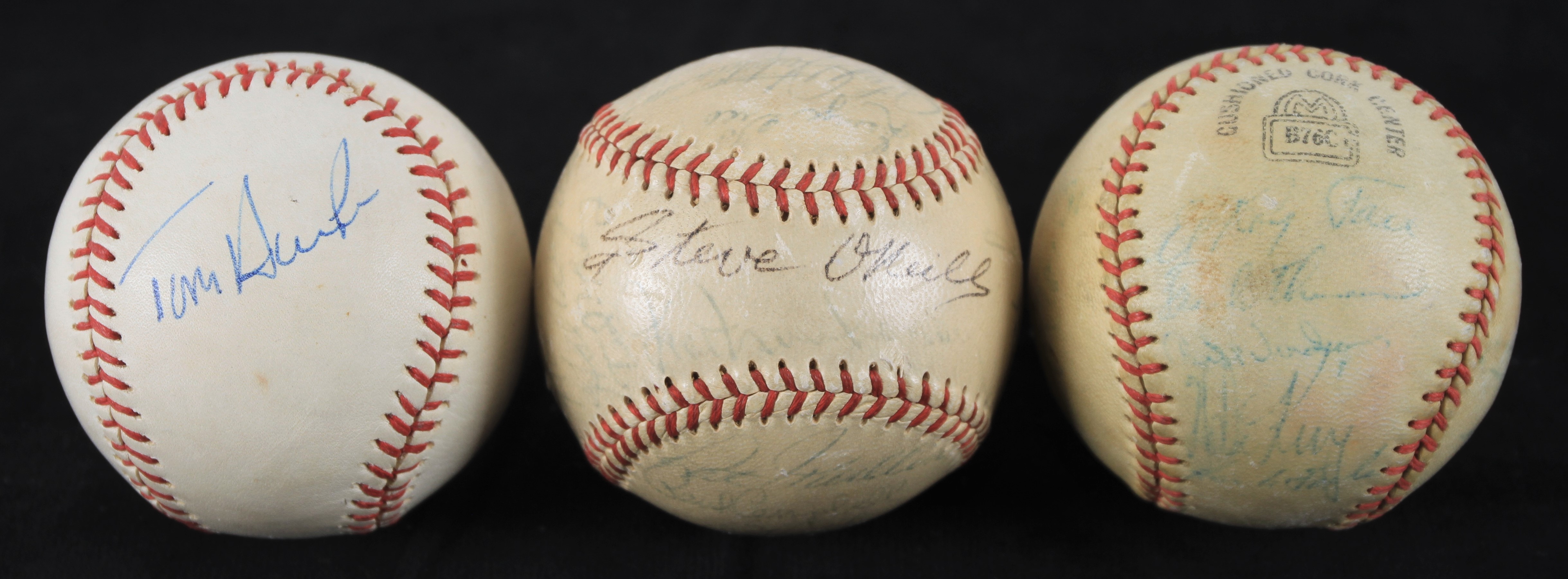 Lot Detail - 1940's-70's Signed Baseball Collection - Lot Of 3 W  1946 