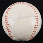 1970-71 Jim Bunning Joe Lis Philadelphia Phillies Signed Baseball (JSA)