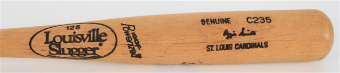 1993 Ozzie Smith St. Louis Cardinals Signed Louisville Slugger Professional Model Bat (MEARS LOA/JSA)