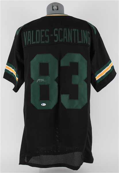 2020 Marquez Valdes-Scantling Green Bay Packers Signed Jersey (Beckett)