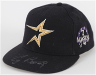 1998 Craig Biggio Houston Astros Signed Coors Field All Star Game Cap (MEARS LOA/JSA)
