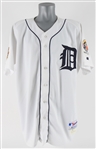 2001 Lance Parrish Detroit Tigers Signed Game Worn Home Jersey (MEARS LOA/JSA/MLB Hologram)