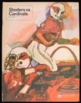 1967 Pittsburgh Steelers St. Louis Cardinals Pitt Stadium Game Program