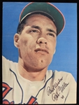 1969 Bob Feller Cleveland Indians Signed 7.5" x 10.25" Magazine Photo