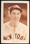 1930s-40s Joe DiMaggio New York Yankees 6.5" x 9.75" Photo