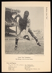 1940s Lou Boudreau Cleveland Indians 7" x 10" International News Photo  