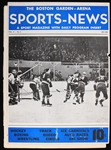 1938 Boston Olympics Boston Garden Sports News Game Program