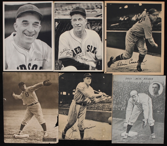 Lot Detail - 1900's-50's Baseball Player Periodical Photos - Lot of 16 ...