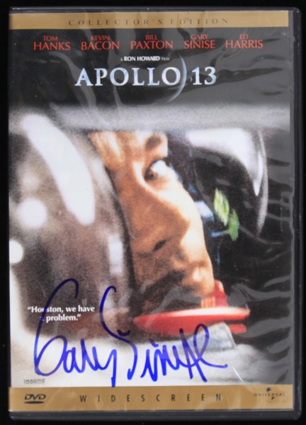 1998 Gary Sinise Apollo 13 Signed DVD (JSA)