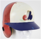 1989-91 Dave Martinez Montreal Expos Game Worn Batting Helmet (MEARS LOA)