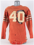 1955 Howard Hopalong Cassady Ohio State Heisman Trophy Season Game Worn Jersey (MEARS LOA) "Worn During the Meanest Dirtiest Game of the Year!"
