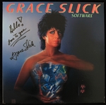 1984 Grace Slick Software Signed Album (JSA)