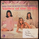 1967 Barbara Parkins Valley of the Dolls Signed Soundtrack Album (JSA)