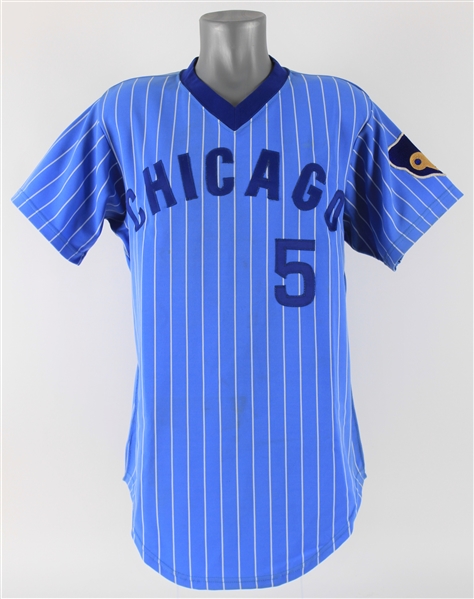 1978-81 Joey Amalfitano Chicago Cubs Road Jersey (MEARS LOA)