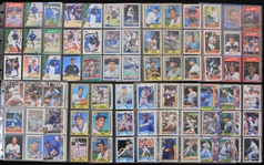 1980s-2000s Milwaukee Brewers Baseball Trading Cards - Lot of 750