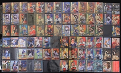 1990s Baseball Hockey Signed Trading Cards - Lot of 300