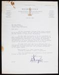 1941 Darryl F. Zanuck Signed Contract to Hal Roach (JSA)