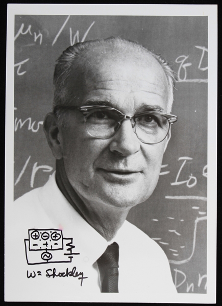 1970s William Shockley Nobel Prize Physicist Signed 5" x 7" Photo (JSA)