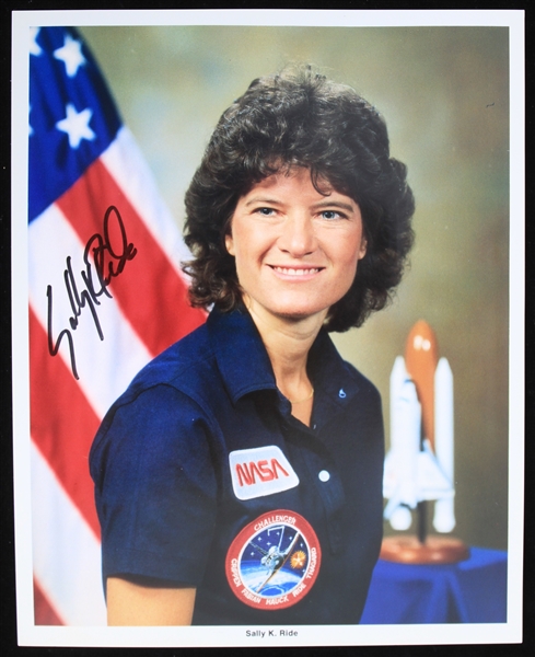 1980s Sally K. Ride Challenger 7 NASA Astronaut Signed 8" x 10" Photo (JSA)