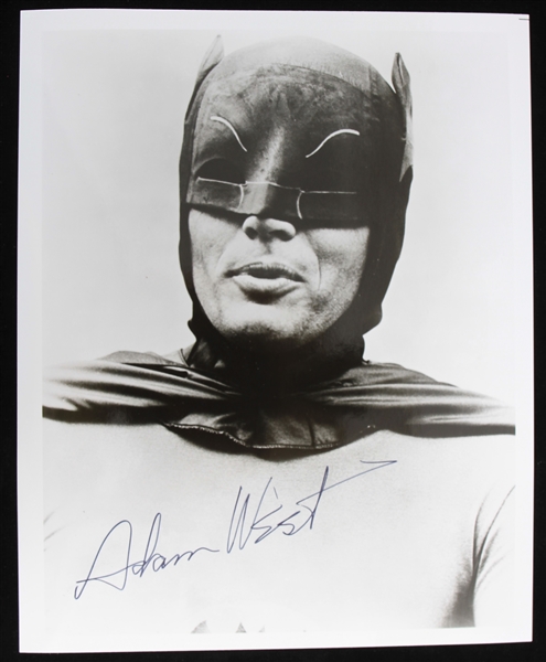 1980s Adam West Batman Signed 8" x 10" Photo (JSA)
