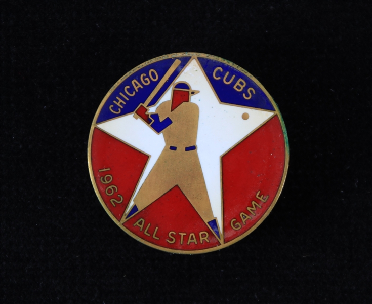 1962 Chicago Cubs Wrigley Field 1" Press Pin