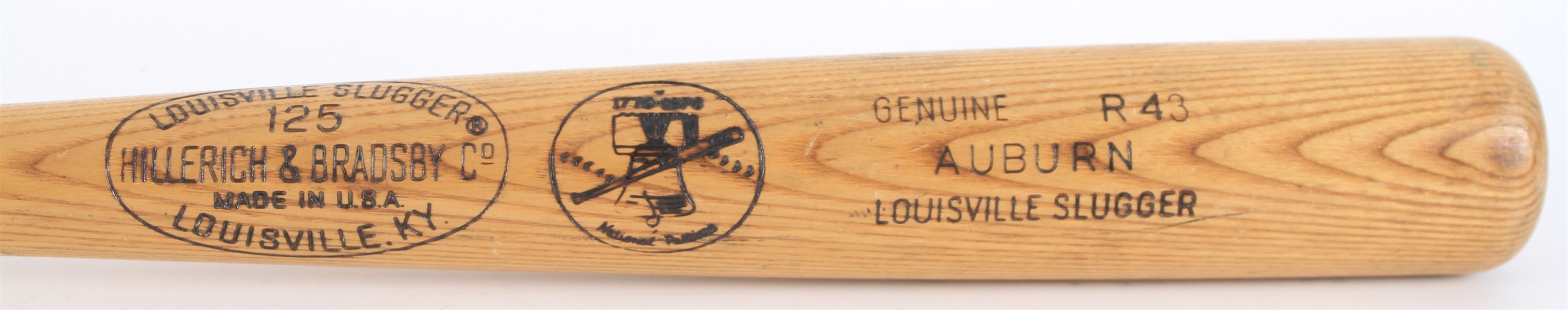 1976 Ozzie Virgil Auburn Phillies H&B Louisville Slugger Professional Model Game Used Bat (MEARS LOA)