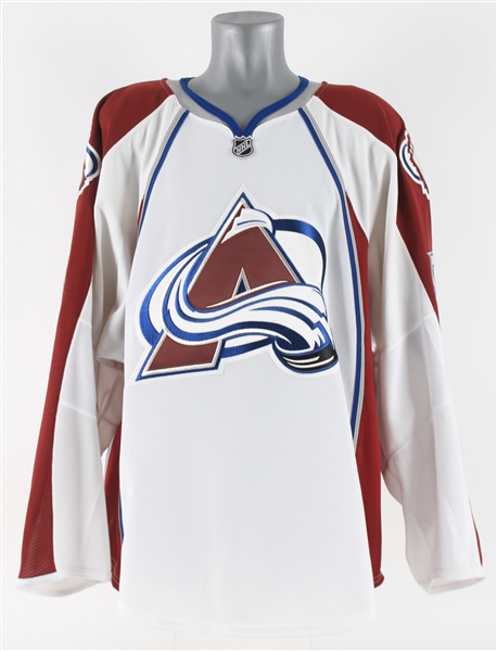 2011-12 Dillion Donnelly Colorado Avalanche Game Issued Jersey (MEARS LOA/MeiGray)