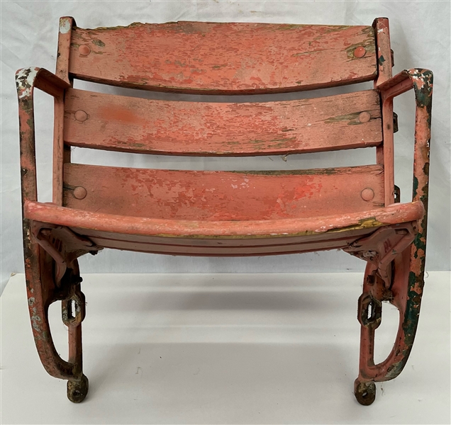 1950s-1965 St. Louis Cardinals Sportsman Park Original Stadium Chair (MEARS LOA)