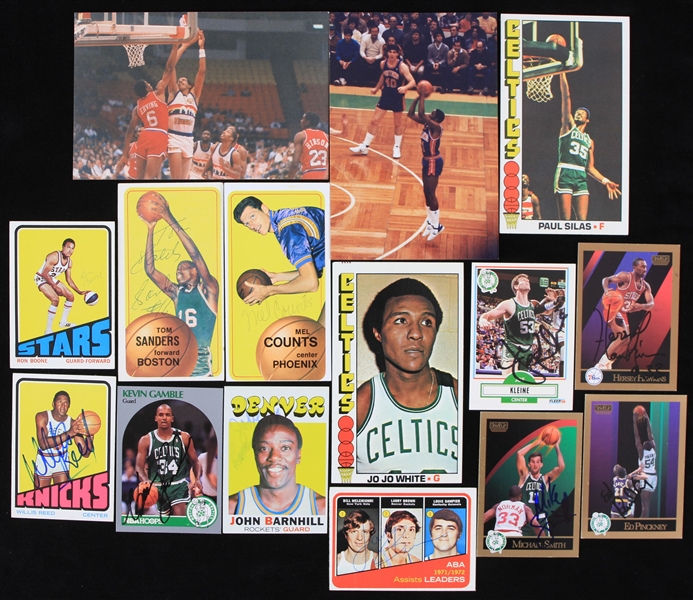 1970s-90s Basketball Trading Card Collection - Lot of 50