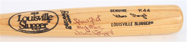 1986-89 Willie Stargell Pittsburgh Pirates Signed Louisville Slugger Professional Model Post Career Bat (MEARS LOA/JSA)