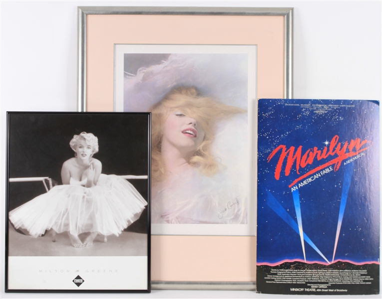 1980s Marilyn Monroe 25x33 Framed Print, Posters & more (Lot of 6)