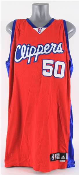 2008-09 Zach Randolph Los Angeles Clippers Game Worn Road Jersey (MEARS LOA)