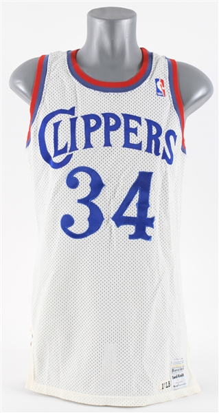 1987-88 Reggie Williams Los Angeles Clipper Pre-Season Jersey (MEARS LOA) 
