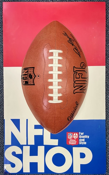 1960-1989 NFL Shop Pete Rozelle 25 x 42 Display 