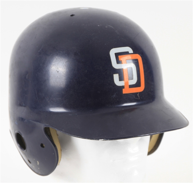 1998-2001 San Diego Padres Dual Ear Flap Batting Helmet (MEARS LOA)