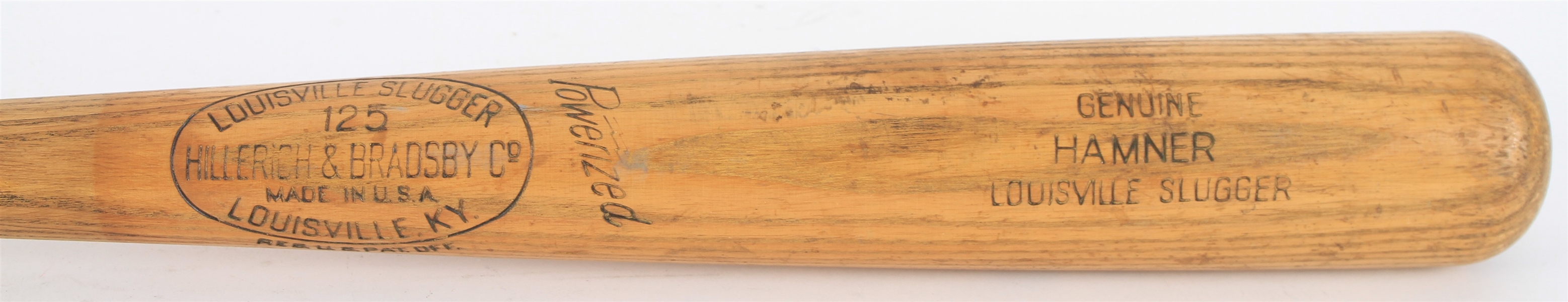 1955-58 Granny Hamner Philadelphia Phillies H&B Louisville Slugger Professional Model Game Used Bat (MEARS LOA & PSA/DNA)