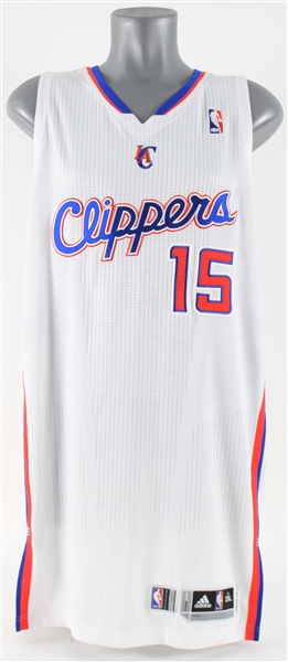 2010-11 Ryan Gomes Los Angeles Clippers Game Worn Home Jersey (MEARS LOA)