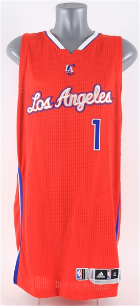 2014-15 Jordan Farmar Los Angeles Clippers Game Worn Road Jersey (MEARS LOA)