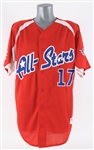 2000s Don Zimmer Andre Dawson All Stars Jersey (MEARS LOA)