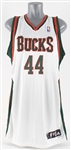 2008-09 Austin Croshere Milwaukee Bucks Home Jersey (MEARS LOA)