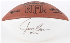 1995 Jim Brown Cleveland Browns Signed ONFL Rozelle Autograph Panel Football (JSA)