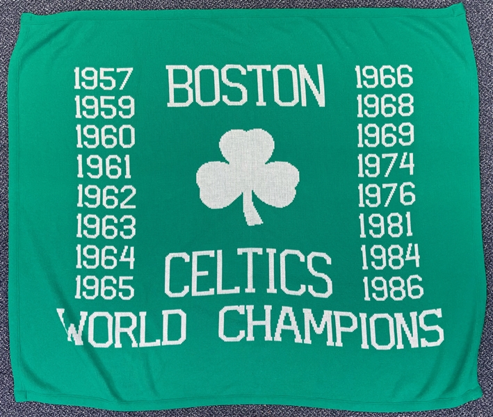 1957-86 Boston Celtics World Champions 54" x 64" Blanket