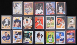 1980s-90s Nolan Ryan Astros/Rangers Baseball Trading Cards - Lot of 29 w/ 4 Signed (JSA)