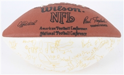 1993 Green Bay Packers Team Signed ONGL Tagliabue Autograph Panel Football w/ 50+ Signatures Including Reggie White, Brett Favre, Mike Holmgren & More (JSA)