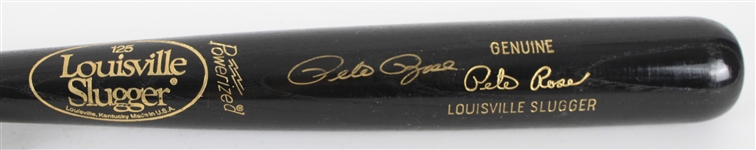 1980s Pete Rose Cincinnati Reds Signed Louisville Slugger Bat (*JSA*)