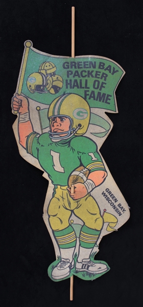 1970s Green Bay Packers Hall of Fame 9" x 26" Player Pennant