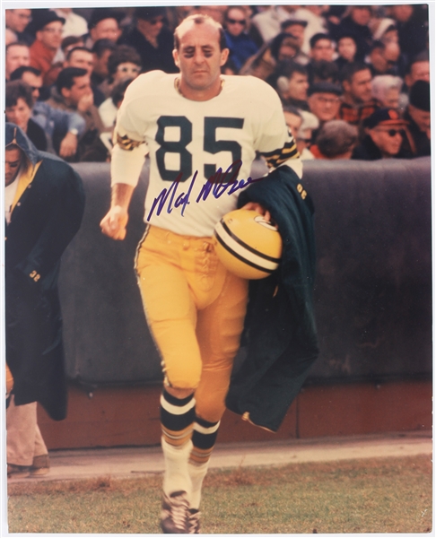 1990s Max McGee Green Bay Packers Signed 16" x 20" Photo (JSA)